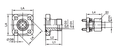 BFG 齿轮泵直通液压方形法兰接头-EO 24°锥连接-2.jpg