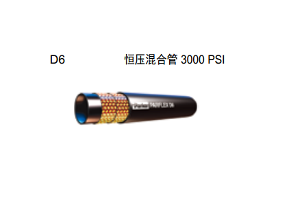 POLYFLEX软管 热塑管  D6 恒压混合管 3000 PSI PARKER胶管 parker液压管